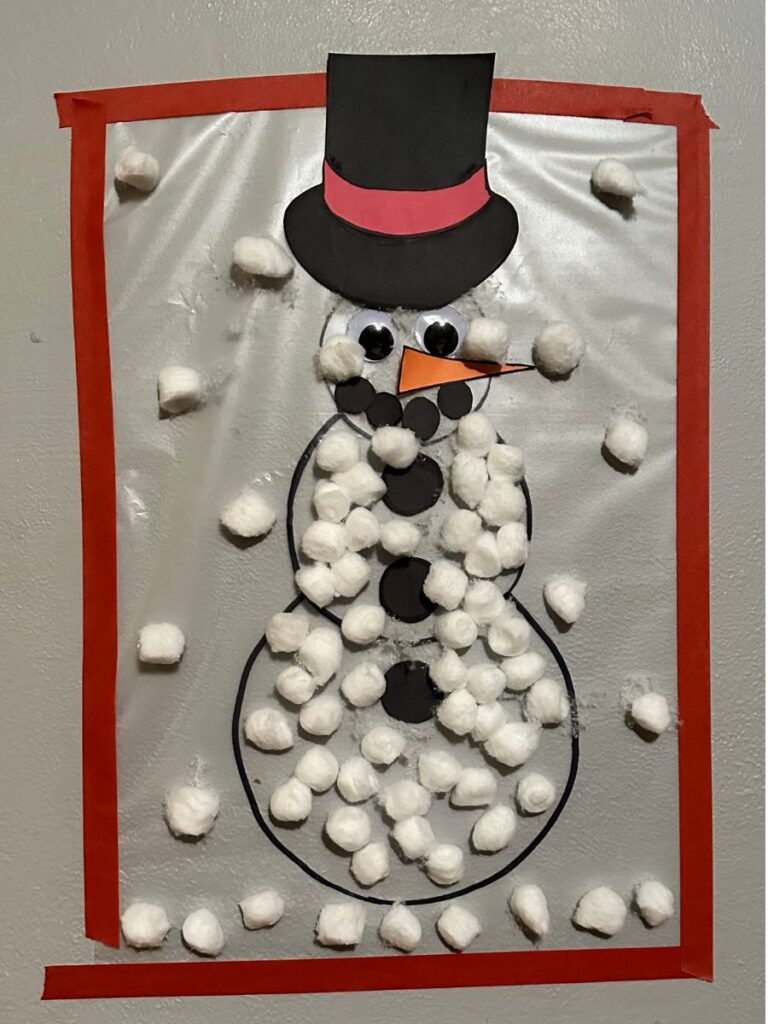 Easy Snowman Crafts For Toddlers