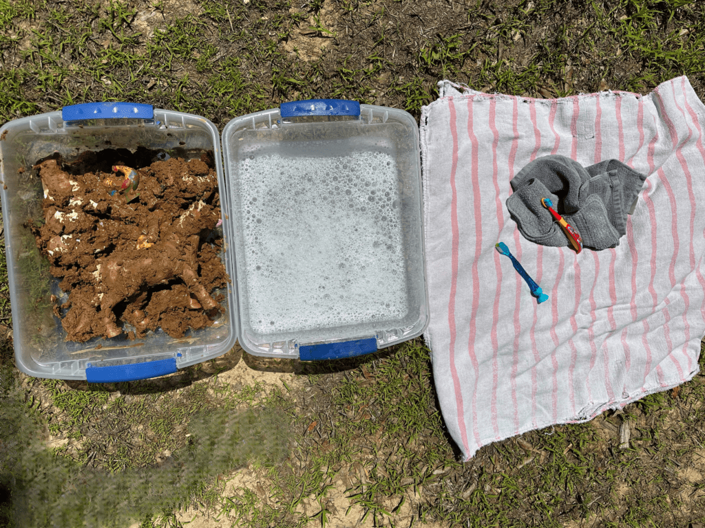 Engaging Muddy Animal Wash Sensory Activity for Spring