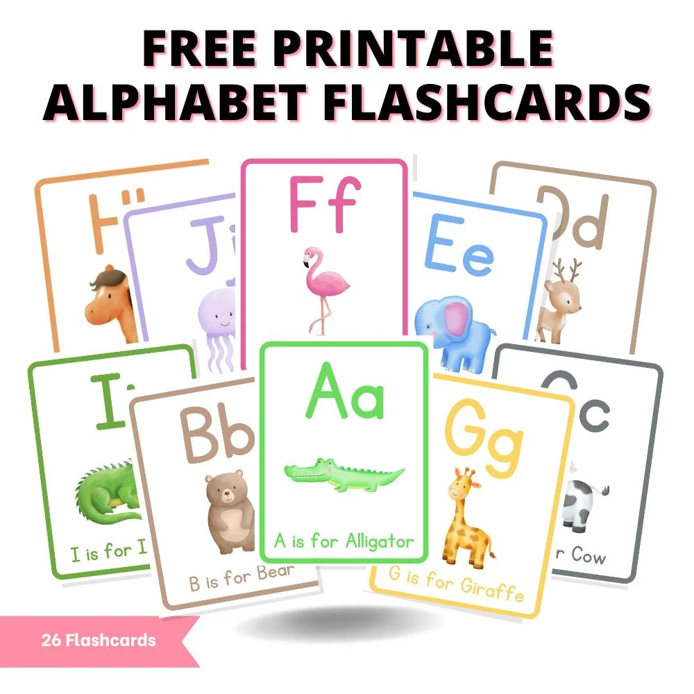 Free Alphabet Flash Cards