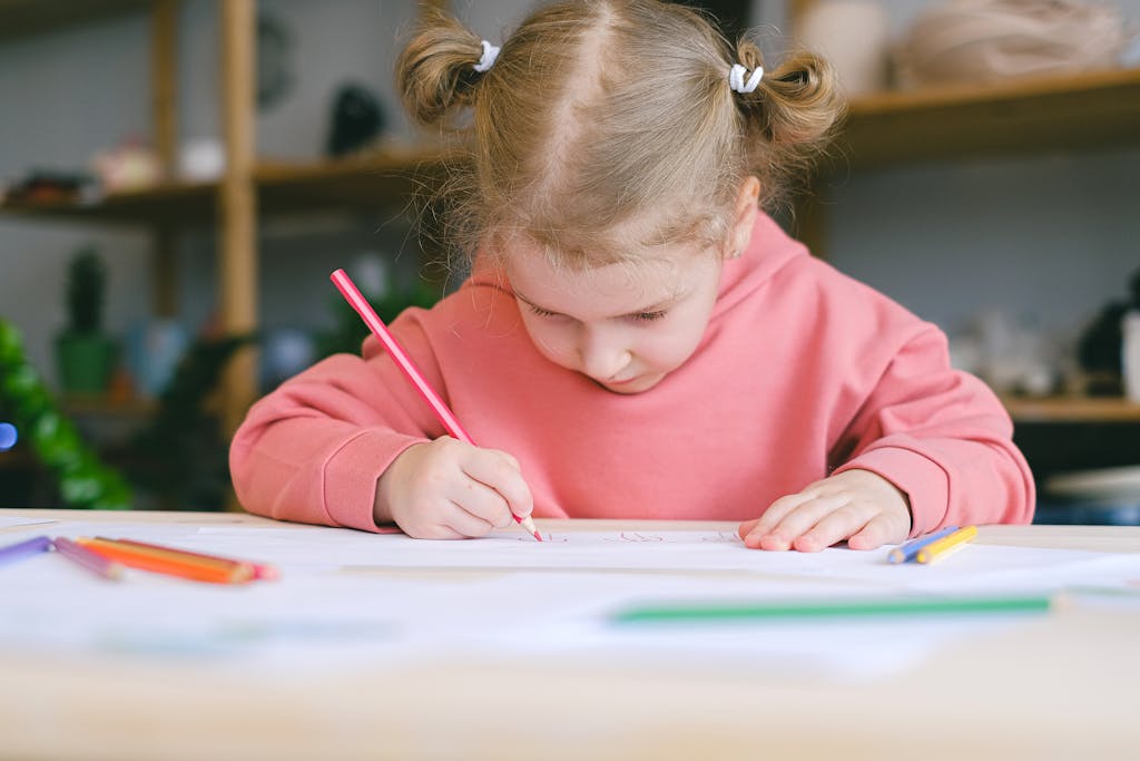 Spring Preschool Coloring Pages