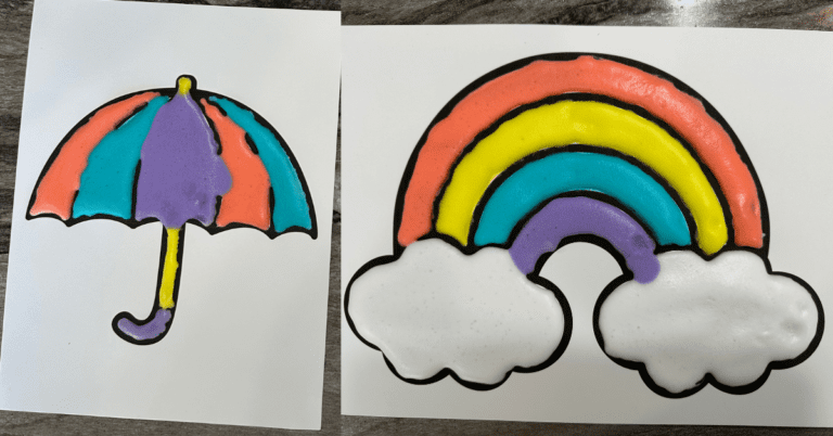 Puffy Paint Recipe Kids Activity