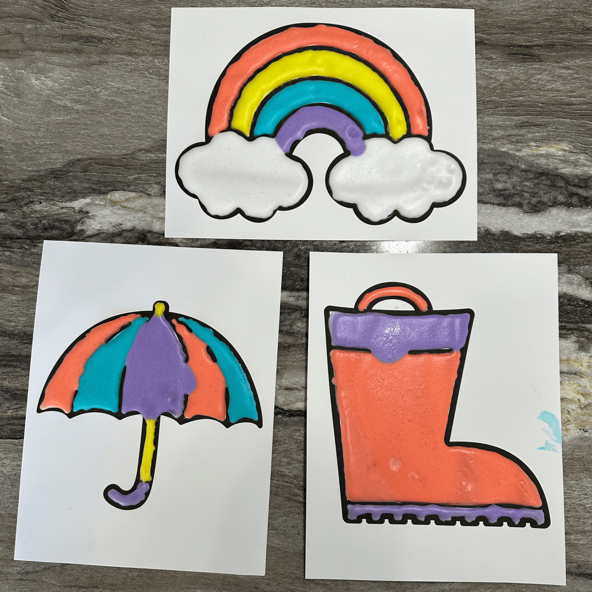 Puffy Paint Recipe Preschool Activity