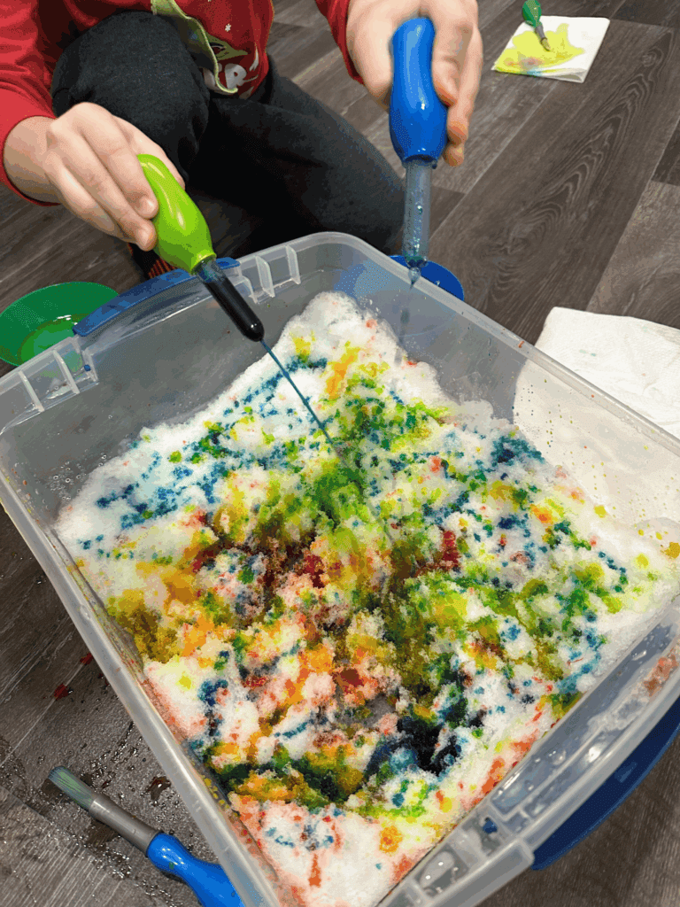 snow activities for preschoolers