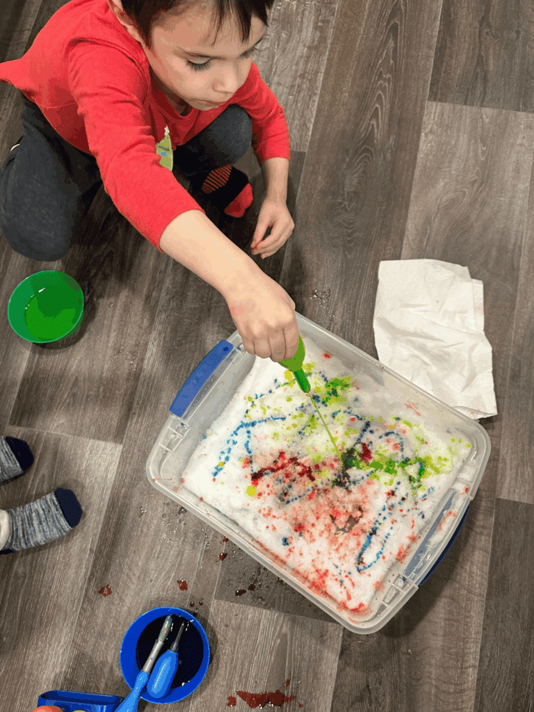 snow activities for preschoolers