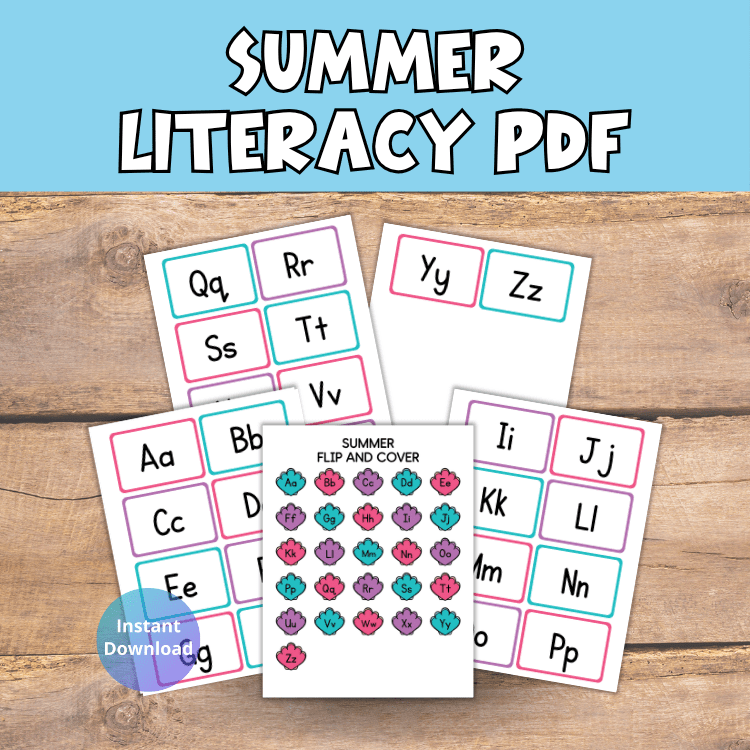 free summer preschool printable activities