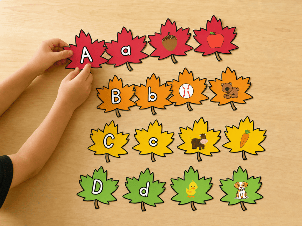 free fall preschool printables