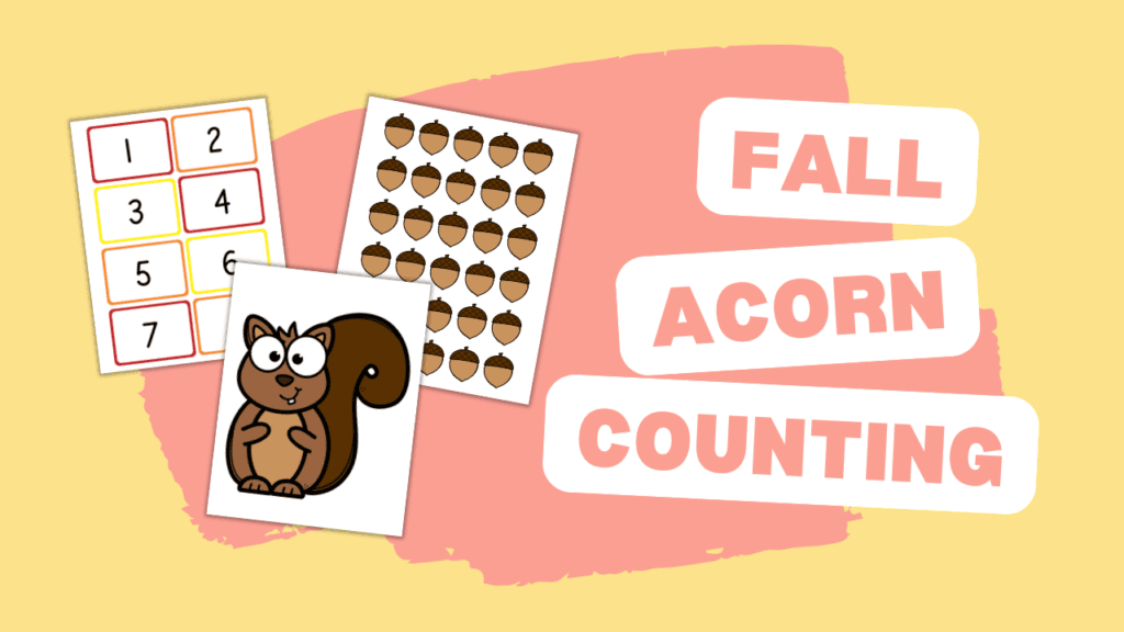 free fall preschool printables