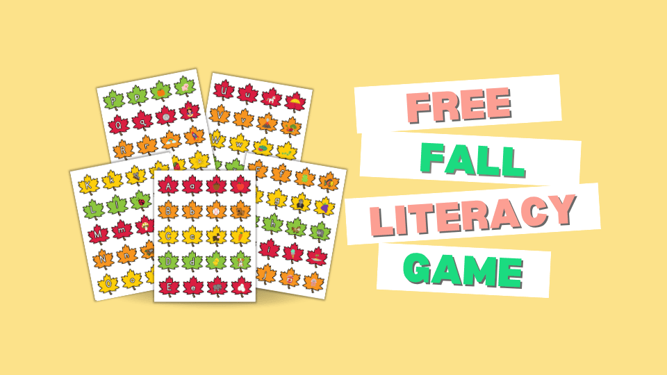 free fall preschool printables
